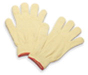 image of Sperian Perfect Fit Yellow 2XL Cut-Resistant Gloves - ANSI A2 Cut Resistance - Cotton Coating - KV17AJ-PL