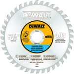 image of Dewalt Circular Saw Blade DWA7771 - 5 1/2 in Diameter - Titanium Carbide
