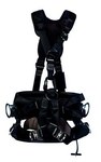 image of DBI-SALA ExoFit NEX Lineman Positioning Body Harness 1113660, Size Large, Black - 10243