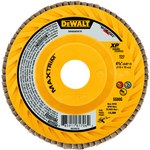 image of Dewalt MAXTRIM Type 27 Flap Disc 61706 - Ceramic - 4 1/2 in - 80