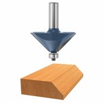 image of Bosch 2-13/32 in 45° Router Bit 85593M - Carbide Tipped - 1/2 in Shank