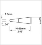 image of Metcal Smartheat PHT-753077 Soldering Tip - Conical - 753077