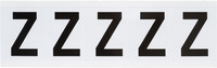 image of Brady 9714-Z Letter Label - Black on White - 1 13/16 in x 2 1/4 in - B-946 - 97026