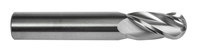image of Dormer S138 Ball-Nosed End Mill 7648849 - 3/16 in - Carbide