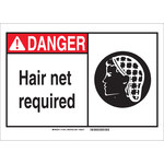 image of Brady B-302 Polyester Rectangle PPE Sign - 14 in Width x 10 in Height - Laminated - 119912