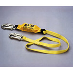 Miller 933WLS Yellow Shock-Absorbing Lanyard - 6 ft Length - 612230-10712