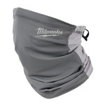 image of Milwaukee WORKSKIN Gray One Size Nylon Performance Neck Gaiter - 045242-73525