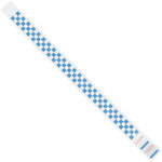 image of Shipping Supply Tyvek Blue Spunbonded Olefin Wristbands - 10 in Length - SHP-12577