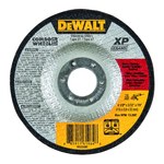 image of Dewalt XP Cutoff Wheel 61964 - Type 27 (Depressed Center) - 4 1/2 in - Ceramic