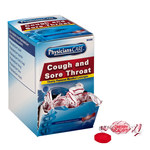 image of PhysiciansCare Cherry Flavor Cough & Throat Lozenges 90306