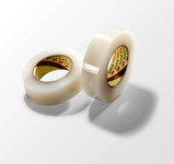 image of 3M Scotch 8984 Clear Stretchable Box Sealing Tape - 36 mm Width x 55 m Length - 5 mil Thick - 69313