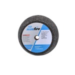 image of Norton BlueFire Snagging Wheel 44371 - Type 11 (Flaring Cup) - 6 in - Zirconia Alumina - 14 - Extra Coarse
