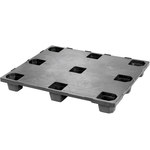 image of Gray Nestable Closed Deck Pallet - 40 in x 48 in x 5.5 in - 2465