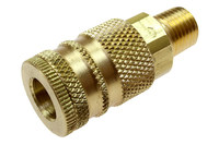 image of Coilhose Coupler 159 - 1/8 in MPT Thread - Brass - 11629