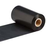 image of Brady R4304 Black Printer Ribbon Roll - 5.12 in Width - 984 ft Length - Roll - 662820-35245