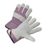 image of West Chester Posi-Therm 5558P Blue/Red/Gray 2XL Split Cowhide Cold Condition Gloves - Wing Thumb - 11.5 in Length - 5558P/2XL