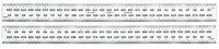 image of Starrett Semi-Flexible Steel Semi-Flexible Steel Rule - 300mm Length - 25.4mm Wide - 0.5mm Thick - C335S-300