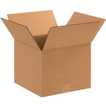 image of Kraft Corrugated Boxes - 12 in x 12 in x 9 in - 1383