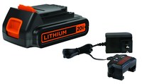 image of Black & Decker 20V Max Battery & Charger - LBXR20CK