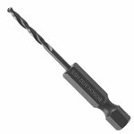 image of Bosch Impact Tough 3/32 in Jobber Drill Bit BL2133IM - 2 1/4 in Overall Length - 1 in Flute - Black Oxide