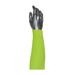 image of PIP Kut Gard Cut-Resistant Arm Sleeve 10-21HACPNY 10-21HACPNY18 - Size 18 in - Neon Yellow - 22589