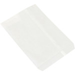 image of White Merchandise Bags - 11 in x 8.5 in - SHP-3960