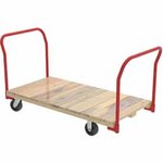 image of Akro-Mils 1 Platform Truck - Wood - 3000 lb Capacity - 54 in x 27 in - RPT27541B5P5