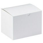 image of White Gift Boxes - 4.5 in x 6 in x 4.5 in - 3336