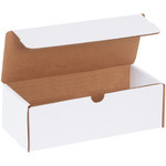 image of White Literature Mailers - 4 in x 9 in x 3 in - 13555