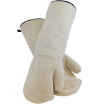 image of PIP Heat-Resistant Mitt 42-857 - Size Universal - White - 02526