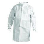 image of Kimberly-Clark Kimtech Pure Cleanroom Lab Coat A7 47653 - Size Large - White