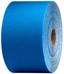 image of 3M Stikit Blue Abrasive Ceramic Aluminum Oxide Sanding Sheet Roll - 500 Grit - PSA Attachment - 2.75 in Width x 45 yd Length - 36227