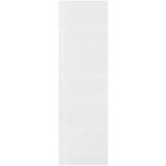 image of White Flush Cut Foam Pouches - 3 in x 10 in x 1/8 in - 7754