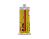 image of Loctite AA 3035 Polyolefin Bonder Acrylic Adhesive - 50 ml Dual Cartridge - IDH:1677288
