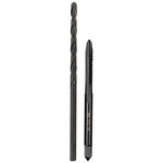 image of Milwaukee 6-32 UNC Plug Tap & Drill Bit 49-57-5515 - 4 Flute - Black Oxide - 5.75 in Overall Length - High Carbon Steel