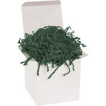 image of Forest Green Crinkle Paper - 16 in Length - 8082