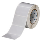 image of Brady THT-19-413-1 Die-Cut Printer Label Roll - 3 in x 2 in - Polyester - Silver - B-413 - 57955