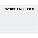 image of Invoice Enclosed Envelopes - 5 in x 7 in - 2 Mil Poly Thick - 8270