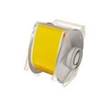 image of Brady 96061 Printer Label Roll - 2.25 in x 50 ft - Yellow - B-584
