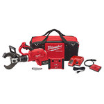image of Milwaukee M18 FORCE LOGIC M18 REDLITHIUM Battery Underground Cable Cutter - 2776R-21