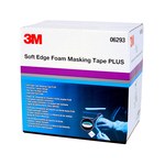 3M 06293 Soft Edge Foam Masking Tape - 21 mm Width x 49 m Length
