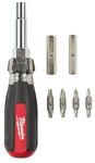 image of Milwaukee Round 48-22-2880 13-in-1 Cushion Grip Screwdriver - 7.5 in - 51435
