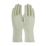 image of PIP 100-3201 Tan 8 Powdered Disposable Gloves - Medical Exam Grade - 11 in Length - Rough Finish - 5 mil Thick - 100-3201/085