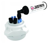 image of Justrite VaporTrap Polypropylene Carboy Cap - 11 in Width - 5 in Length - 5.5 in Height - 697841-18081