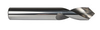 image of Precision Twist Drill 1/8 in DS-90 Spotting Drill 6002225 - Right Hand Cut - Bright Finish - 2 in Overall Length - 3/8 in Flute