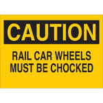 image of Brady B-401 Polystyrene Rectangle Yellow Truck & Forklift Warehouse Traffic Sign - 14 in Width x 10 in Height - 25801