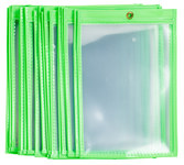 image of Brady 56941 Clear Vinyl Protective Envelope - 6 in Width - 9 in Height - 754476-56941