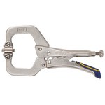 image of Irwin Vise-Grip Fast Release 6SP Locking C-Clamp IRHT82587 - 6 in - 2 1/8 in Capacity