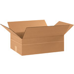 Shipping Supply Kraft Multi-Depth Corrugated Boxes - 17.25 in x 11.25 in x 6 in - SHP-1645