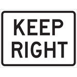 image of Brady B-959 Aluminum Rectangle White Stop Signs, Traffic Control Signs & Banners Sign - 115491